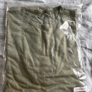 Alex Crane Sun Tee (Moss) - Brand New